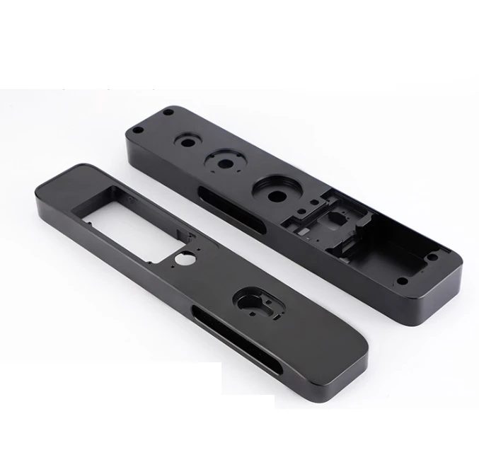 Custom Door Lock Plate, CNC Machined Lock Plate, Lock Housing, Aluminium Fingerprint Lock Plate